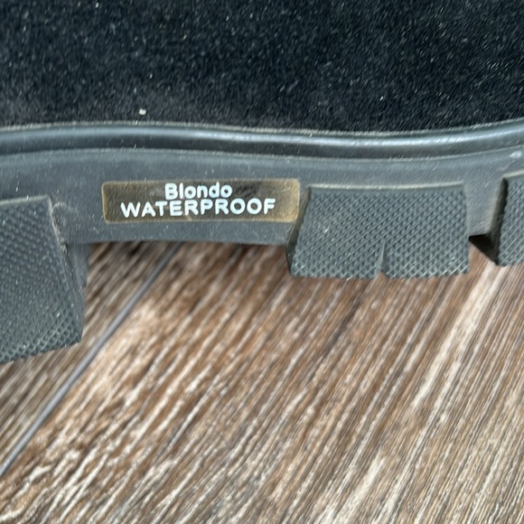 Blondo Black Combat Moto Boots with Rugged Sole - Picture 11 of 14